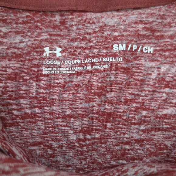 Under Armour Women's UA Velocity Wordmark Lightweight Red Hoodie Size S - Picture 5 of 6